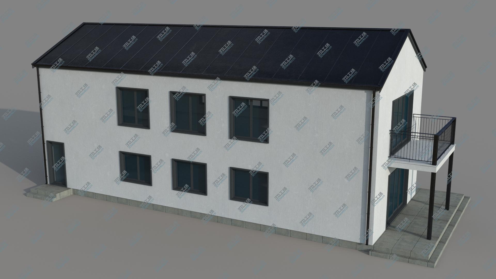 images/goods_img/202104094/Realistic Modern Building A - PBR 3D model/2.jpg
